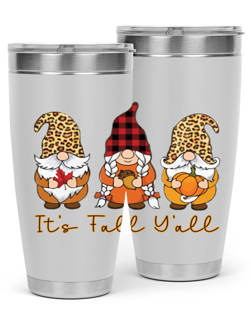 It s Fall Y all Gnome 362#- fall- Tumbler
