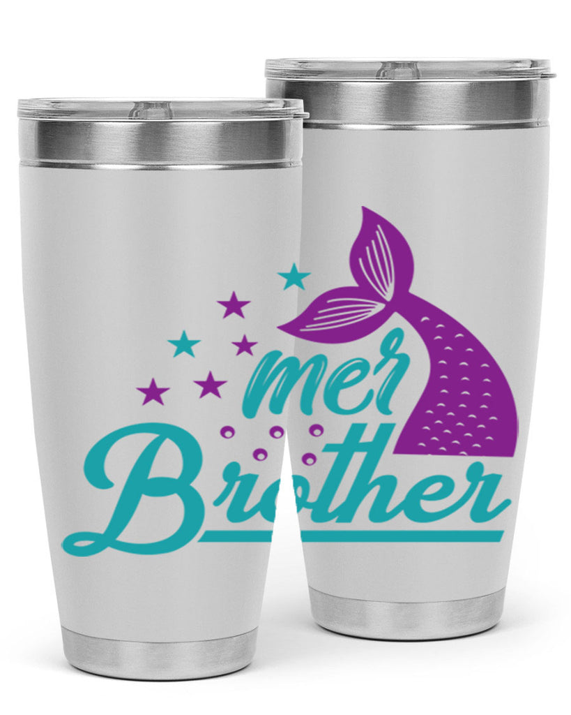 Mer Brother 323#- mermaid- Tumbler