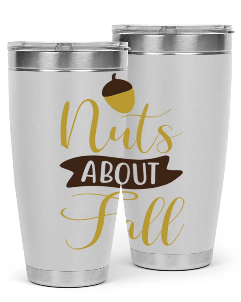 Nuts About Fall 442#- fall- Tumbler