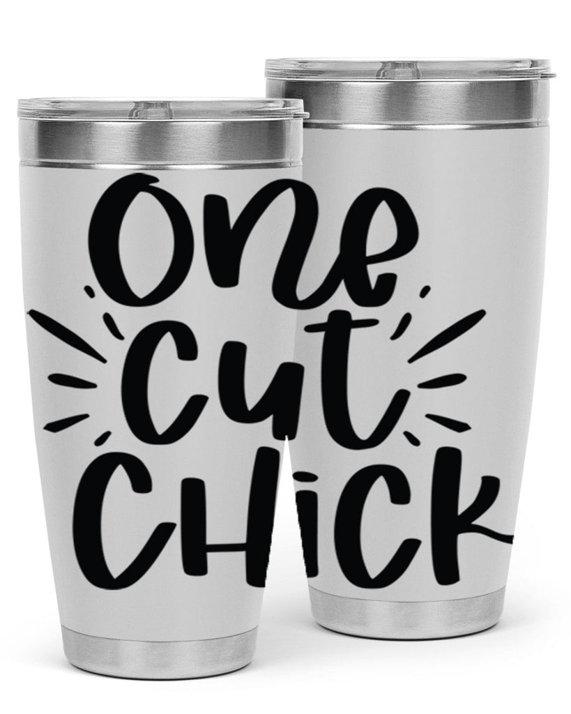 One cut chick  388#- spring- Tumbler