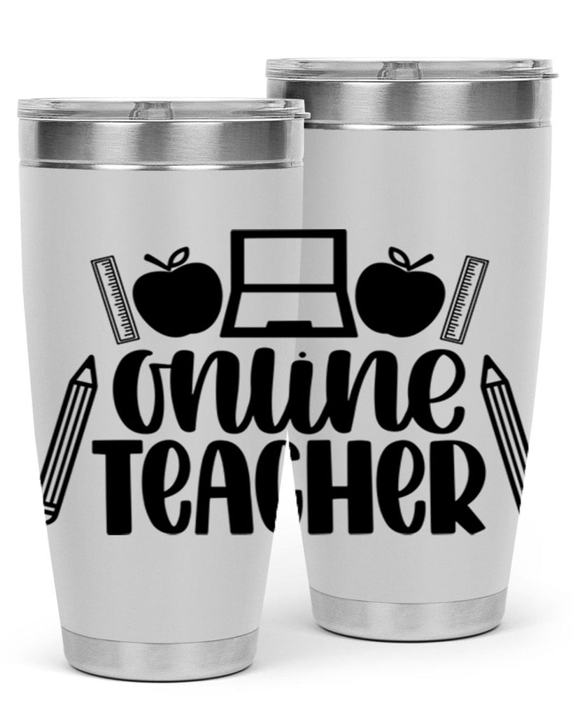 Online Teacher Style 61#- teacher- tumbler