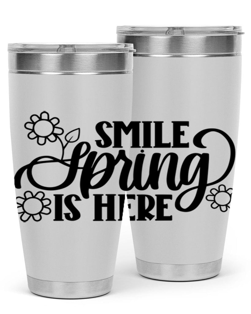 PNG_Smile Spring Is Here395#- spring- Tumbler