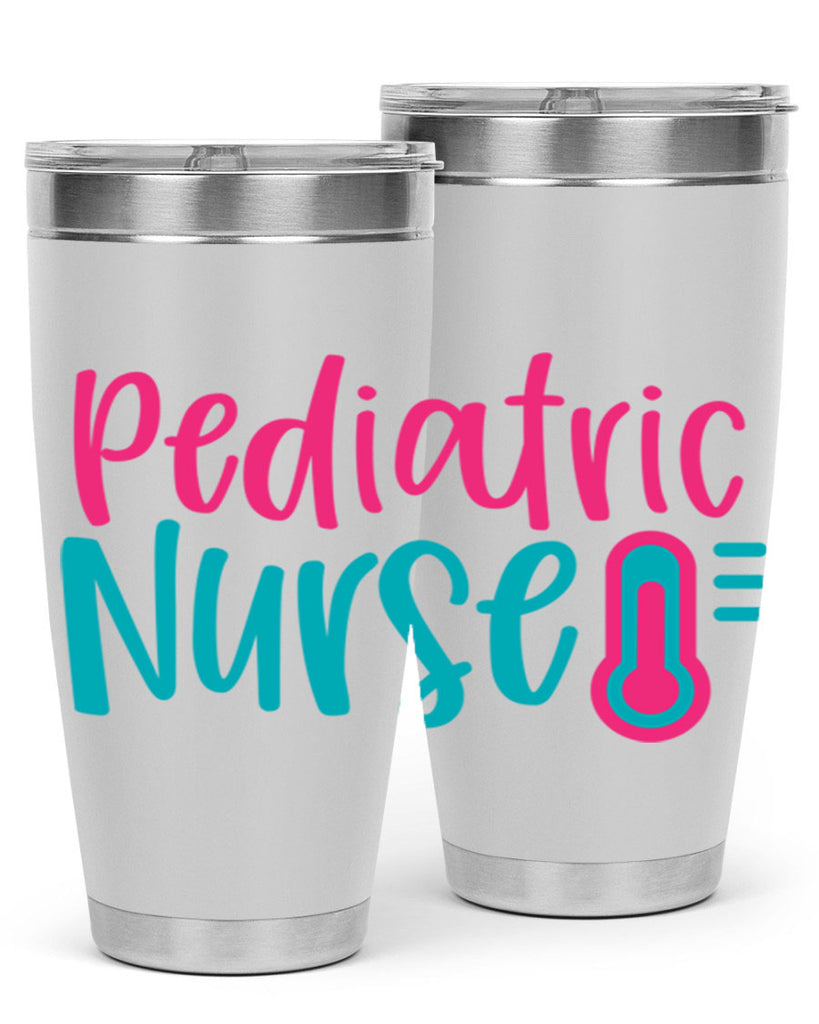 Pediatric Nurse Style 357#- nurse- tumbler