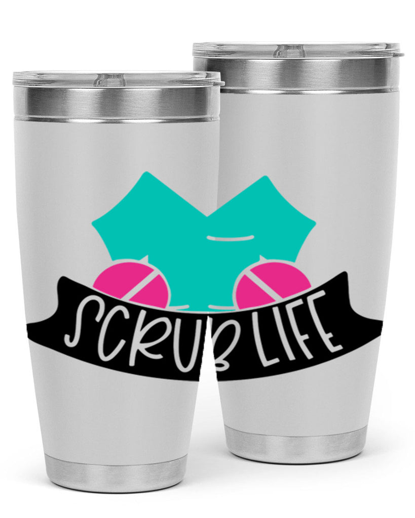 Scrub Life Style Style 45#- nurse- tumbler