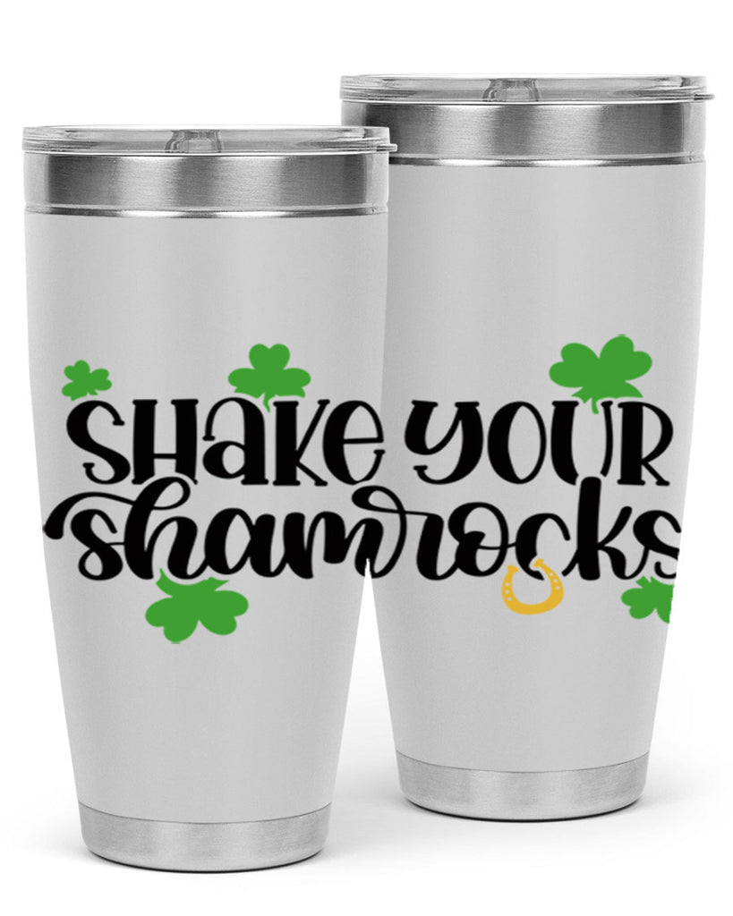 Shake Your Shamrocks Style 32#- St Patricks Day- Tumbler