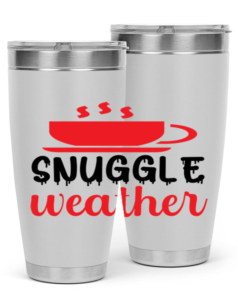 Snuggle weather 386#- winter- Tumbler
