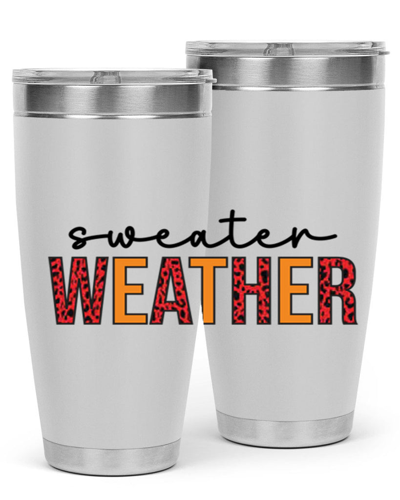 Sweater Weather 587#- fall- Tumbler