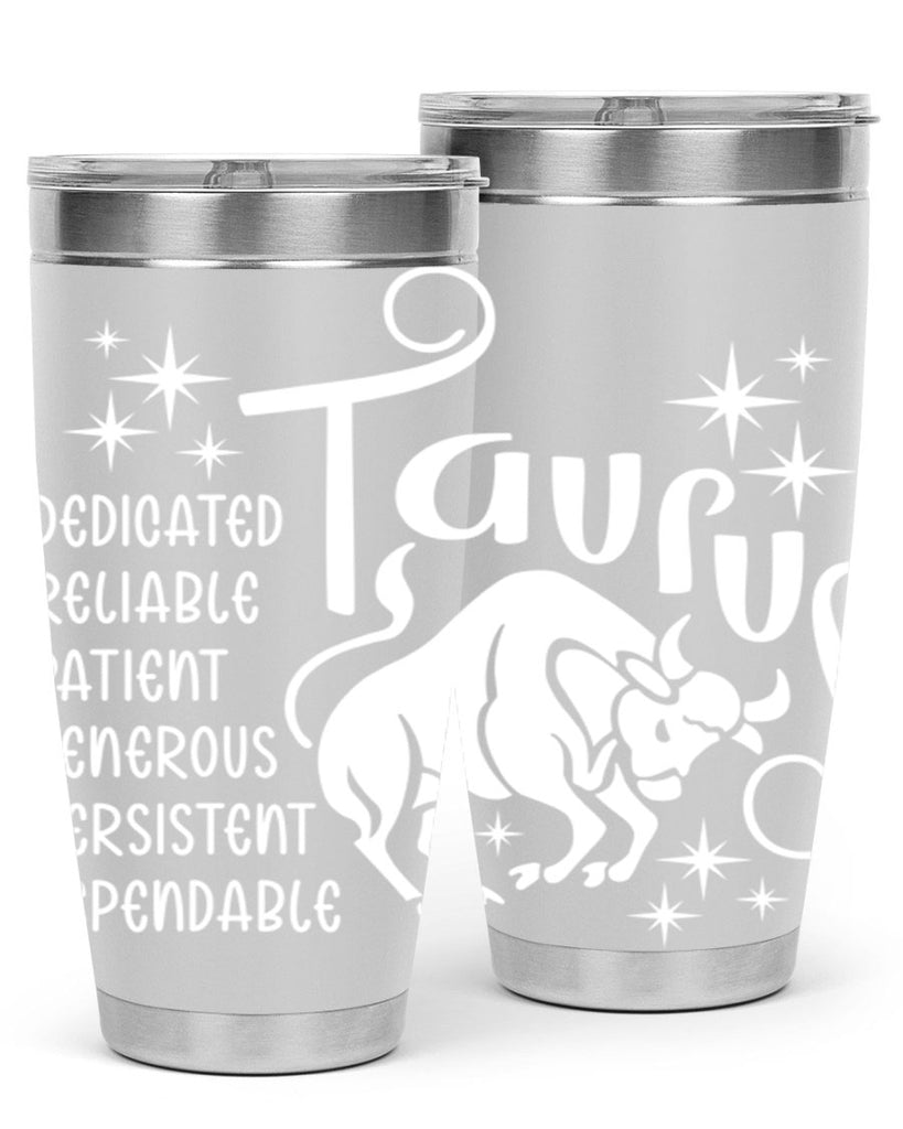 Taurus 491#- zodiac- Tumbler