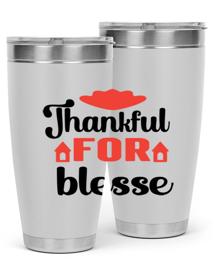 Thankful for blesse 599#- fall- Tumbler