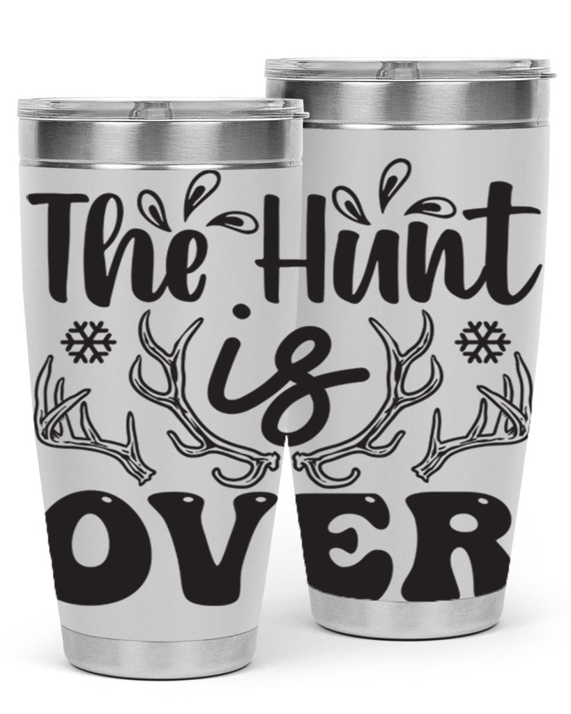 The hunt is over 403#- winter- Tumbler