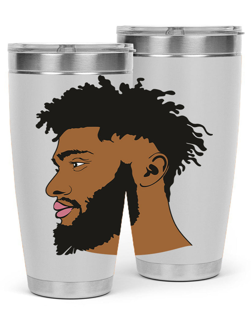 black man style 3#- black men - boys- tumbler