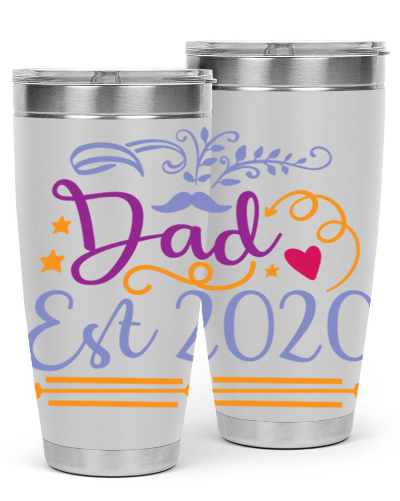 dad est 97#- fathers day- Tumbler