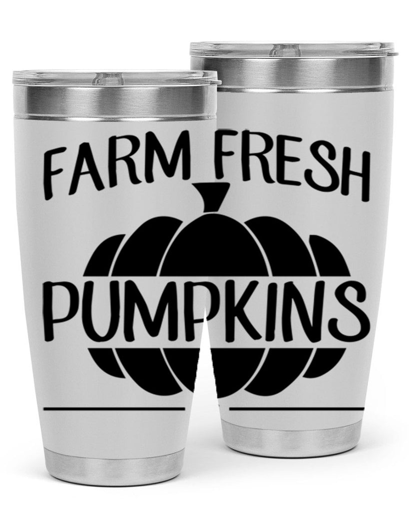 farm fresh pumpkins 173#- fall- Tumbler