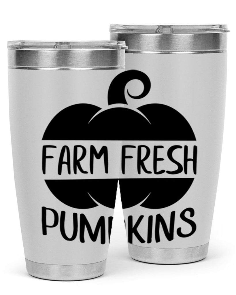 farm fresh pumpkins 174#- fall- Tumbler