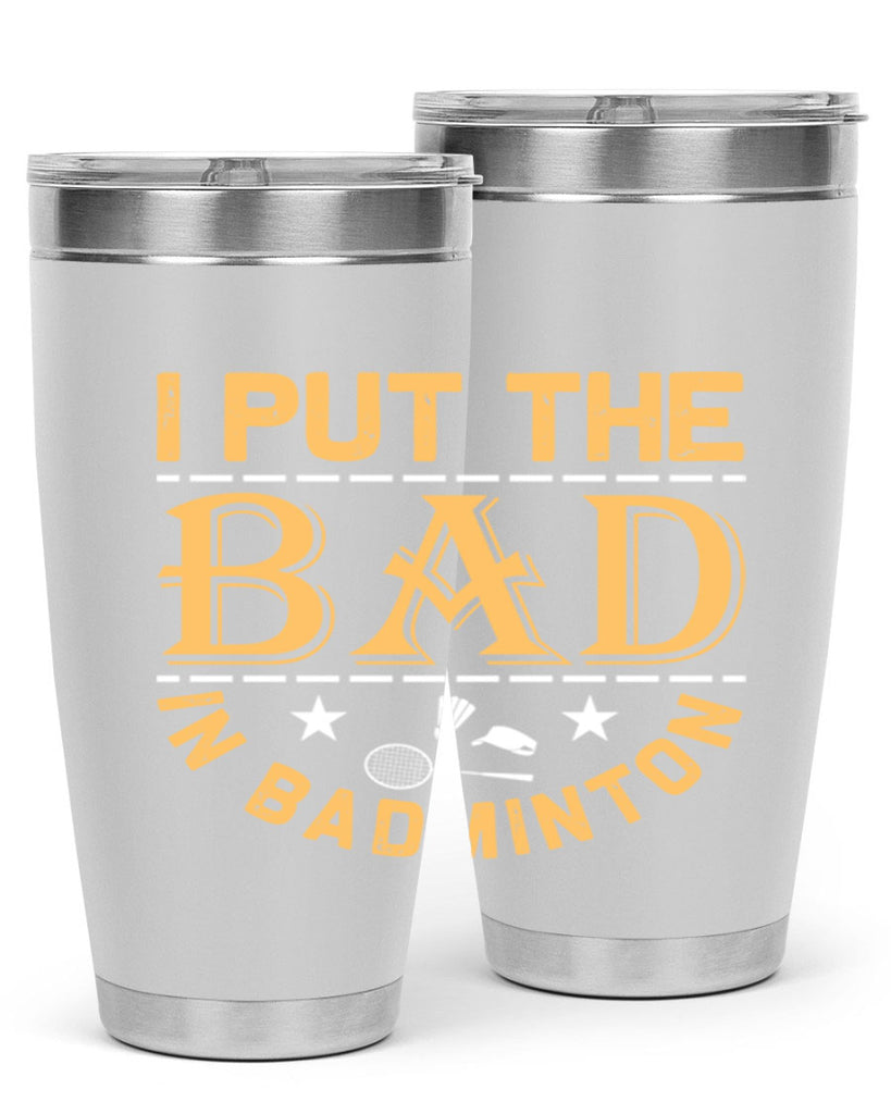 i 1056#- badminton- Tumbler