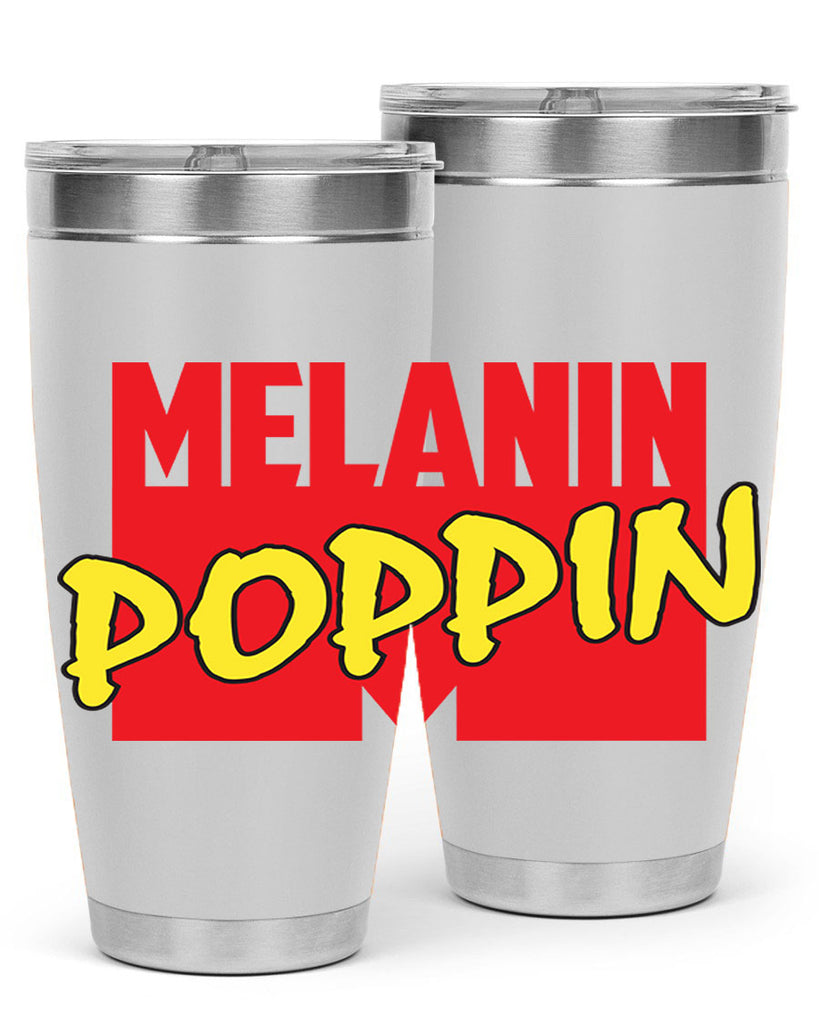 melaninpoppinmarvel 73#- black words phrases- Cotton Tank