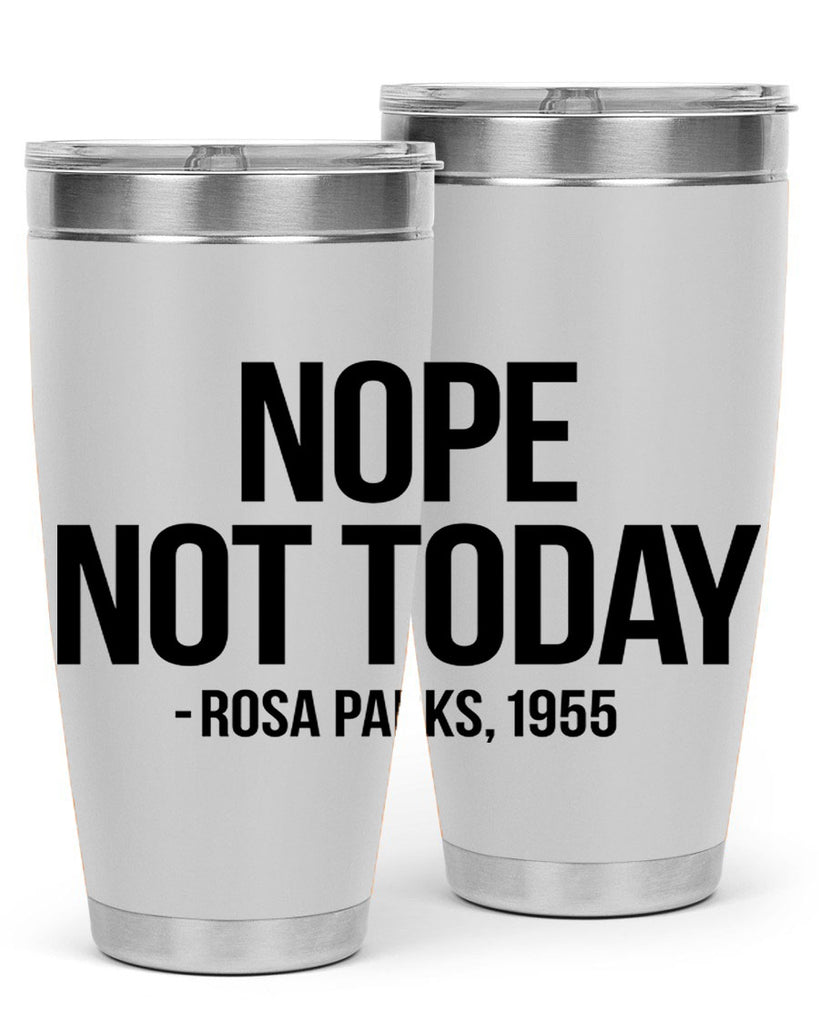 nope not today rosa parks 60#- black words phrases- Cotton Tank