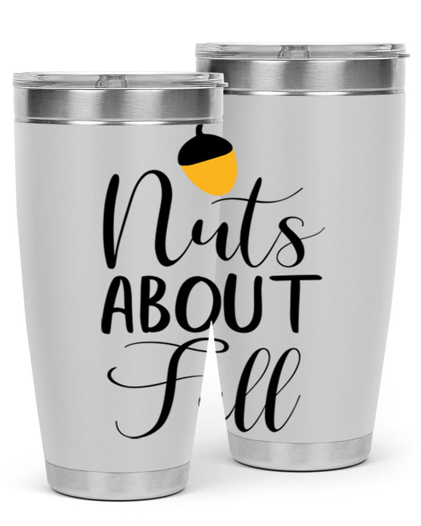 nuts about fall 445#- fall- Tumbler
