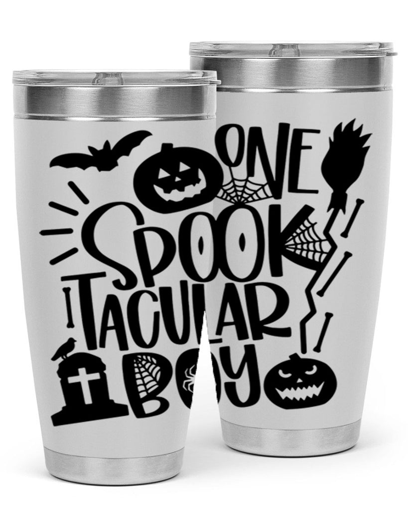 one spooktacular boy 38#- halloween- Tumbler
