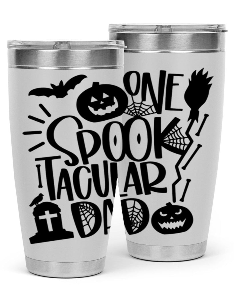 one spooktacular dad 37#- halloween- Tumbler