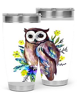 owl 14#- owl- Tumblers