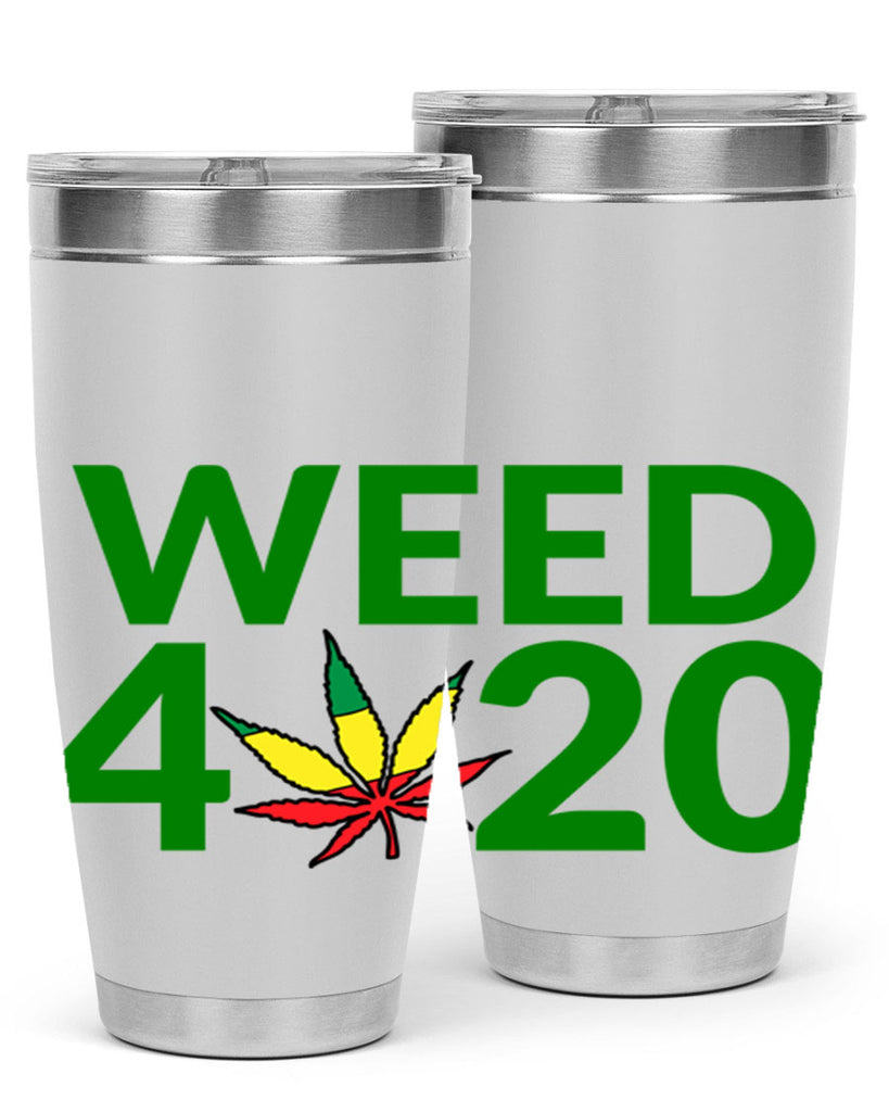 weed 420 cannabis 281#- marijuana- Tumbler