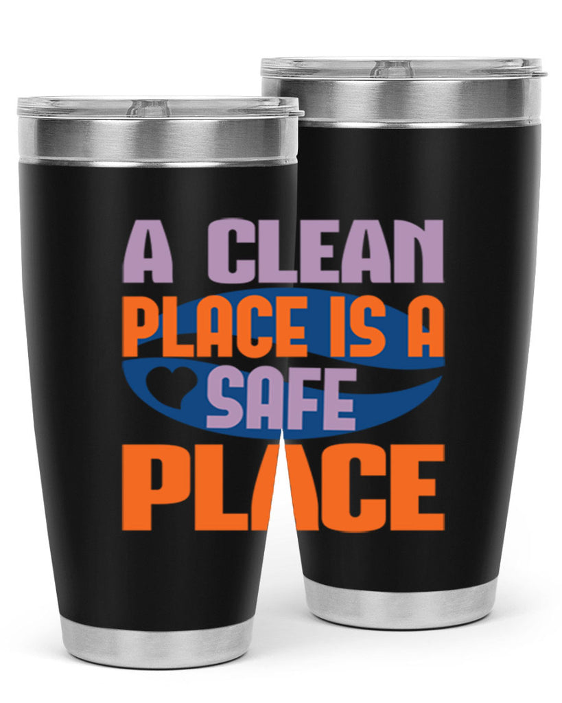 A clean place is a safe place Style 39#- cleaner- Cotton Tank