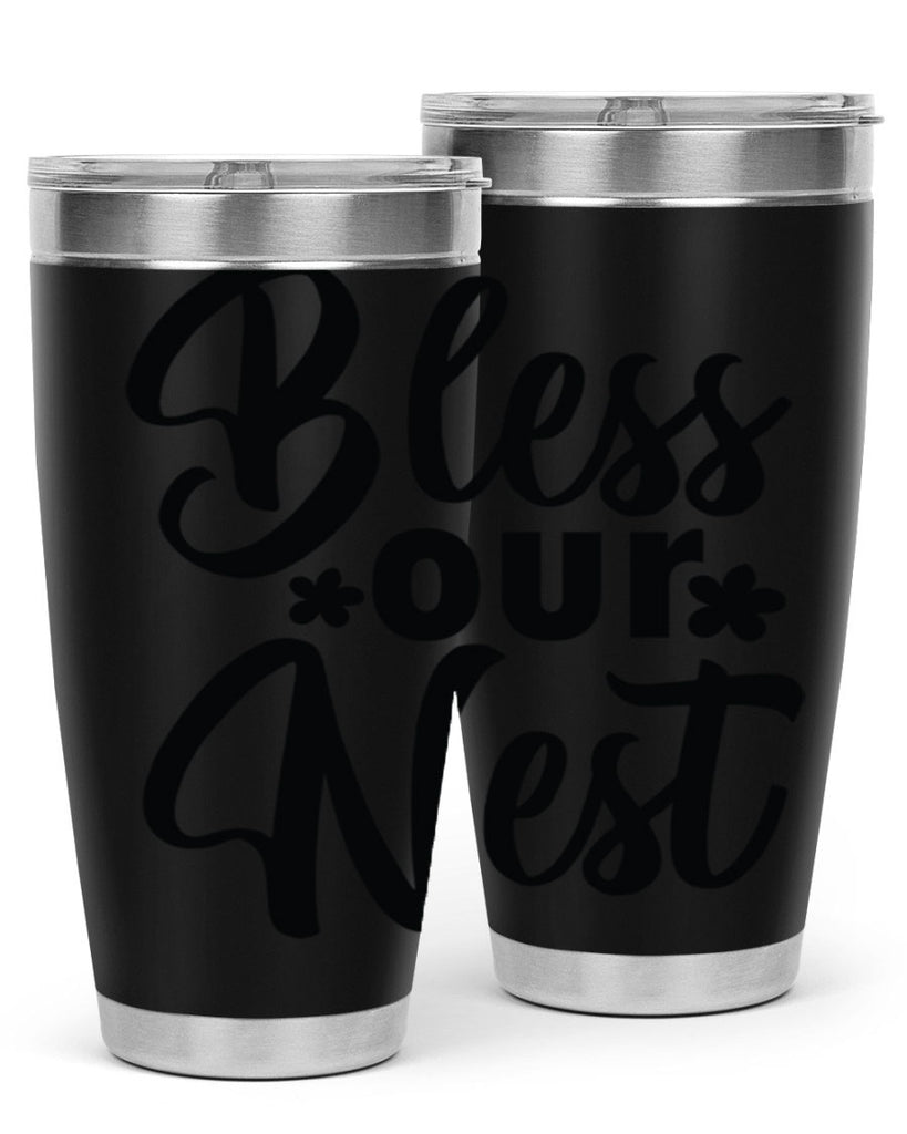 Bless our nest  design 70#- spring- Tumbler