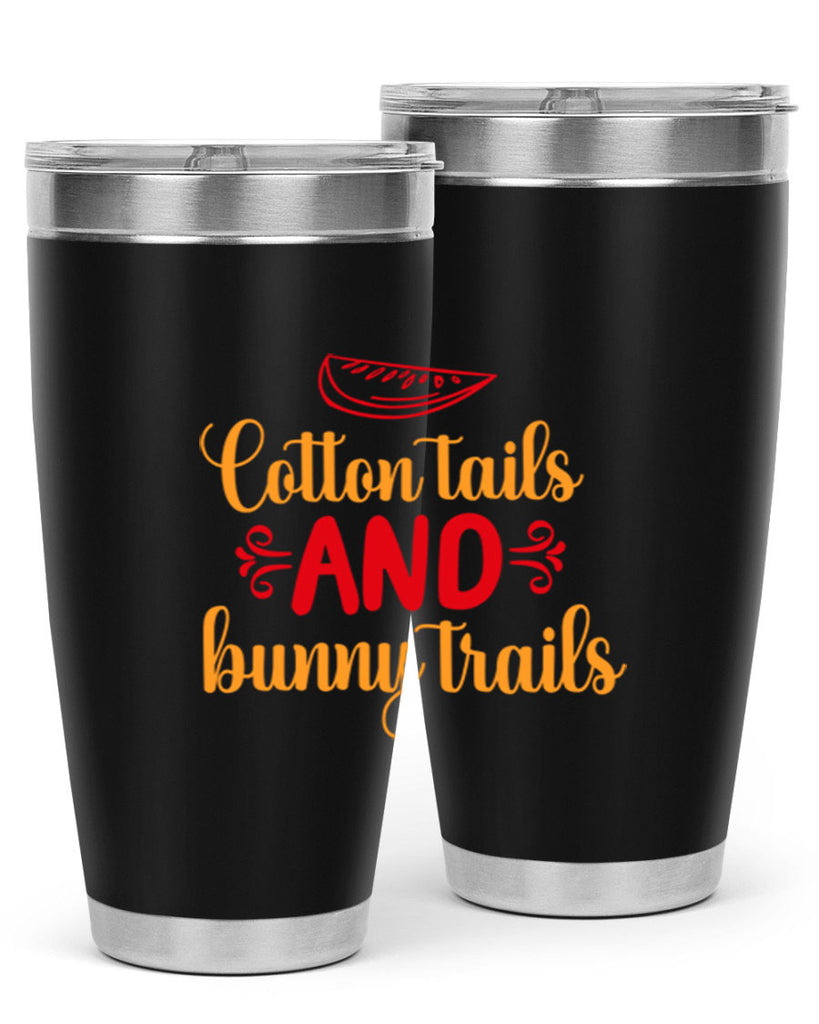 Cotton tails and bunny trails 111#- spring- Tumbler