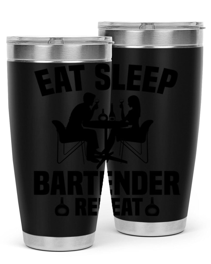 Eat sleep Style 3#- bartender- tumbler