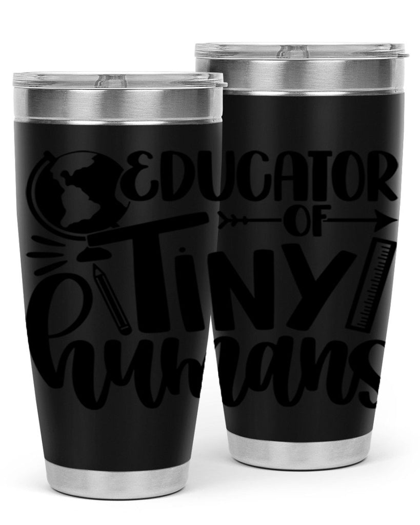Educator Of Tiny Humans Style 75#- teacher- tumbler