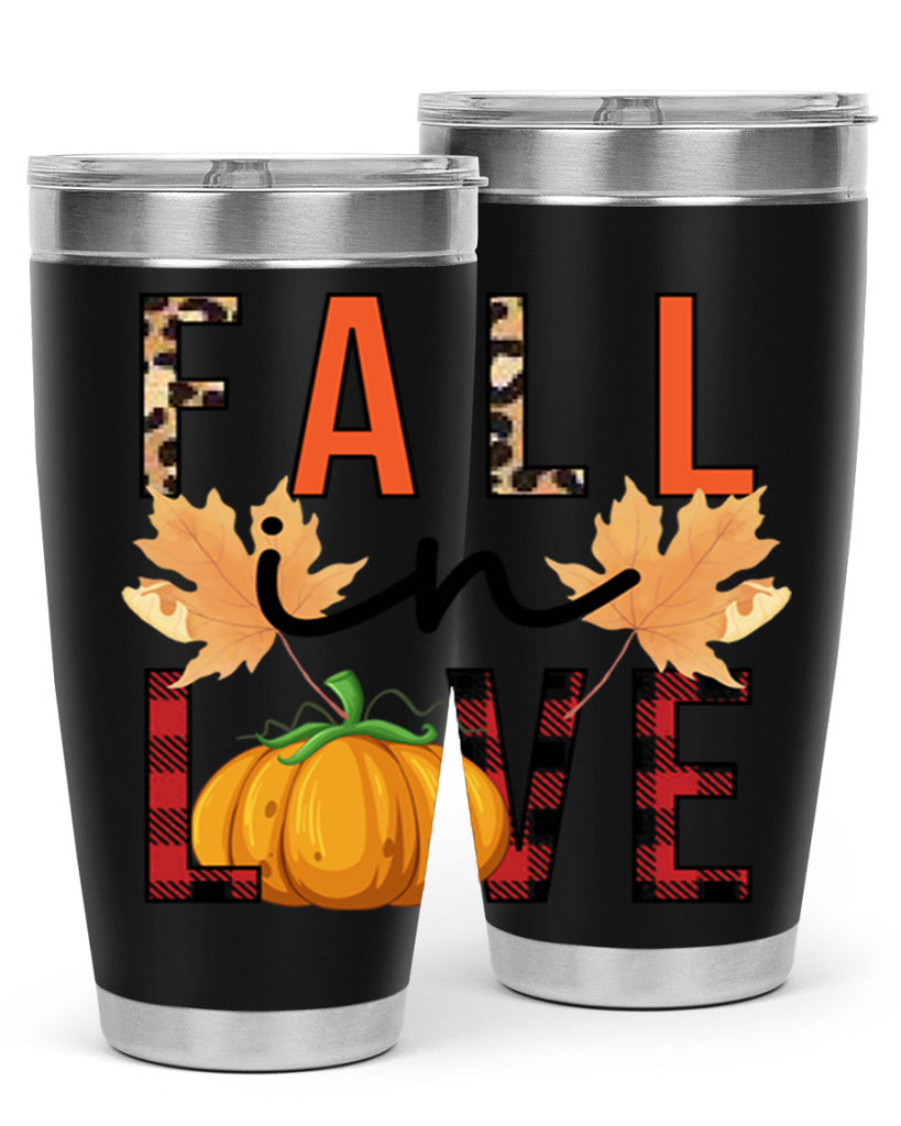 Fall in Love 104#- fall- Tumbler