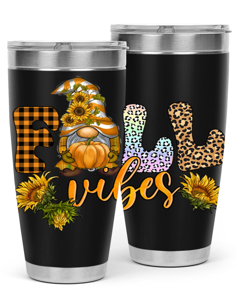 FallVibesFallGnome 164#- fall- Tumbler