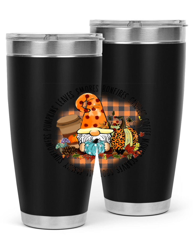FallVibesGnome 165#- fall- Tumbler