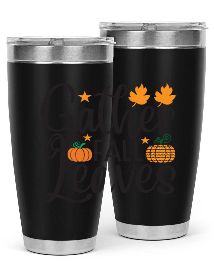 Gatherfallleaves 189#- fall- Tumbler
