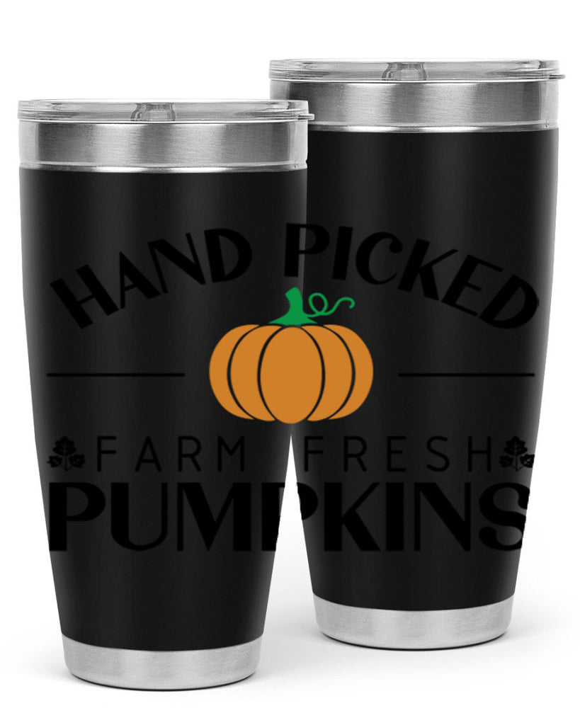 Hand Picked Farm Fresh Pumpkins 215#- fall- Tumbler