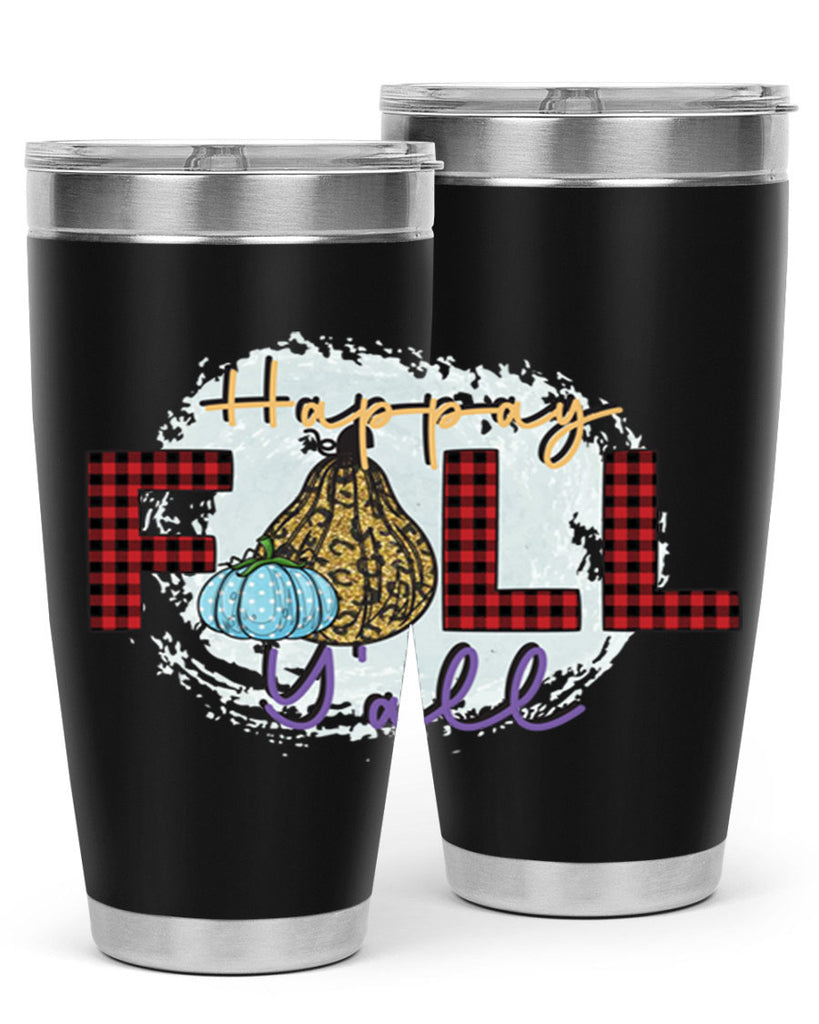 Happay Fall Y all 217#- fall- Tumbler