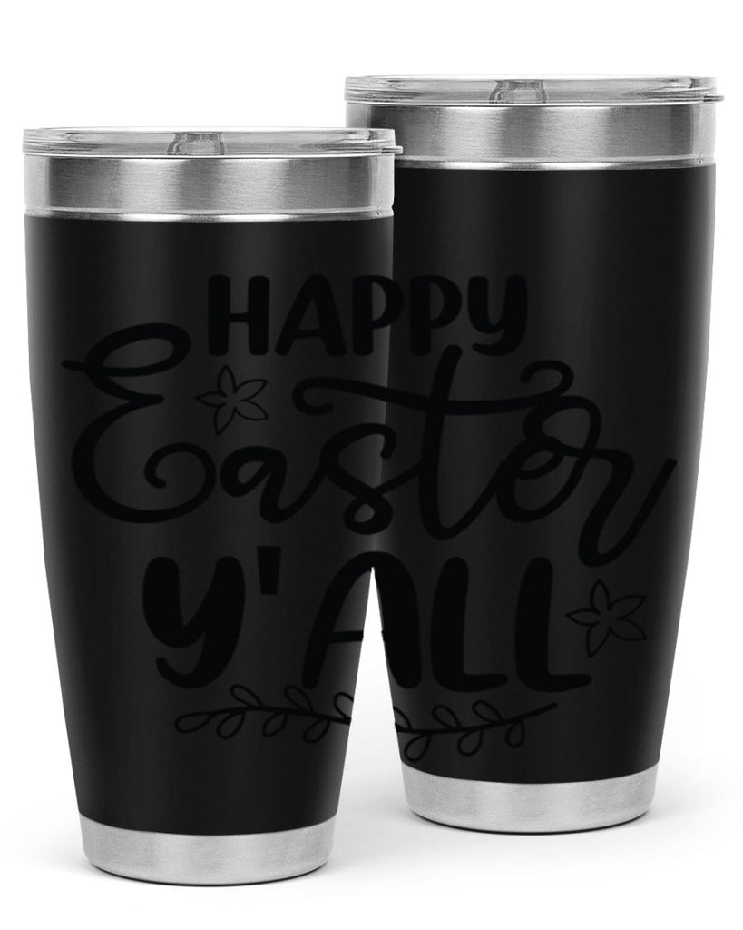 Happy easter yall  177#- spring- Tumbler