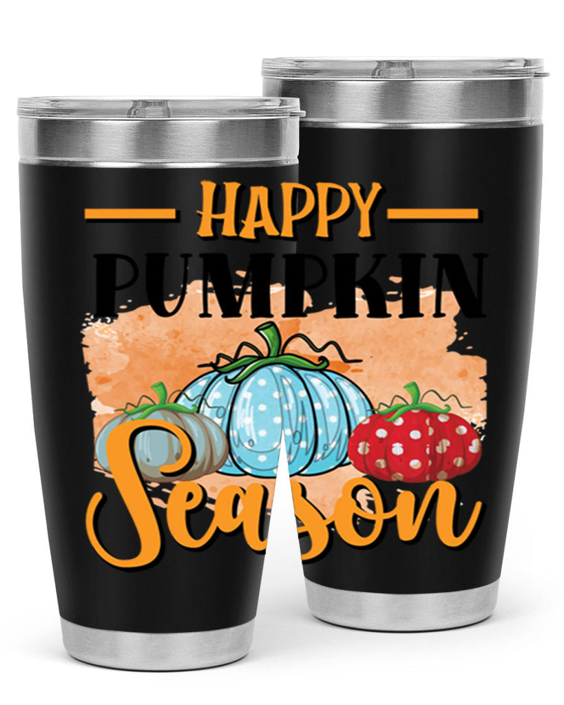 Happy pumpkin season 240#- fall- Tumbler