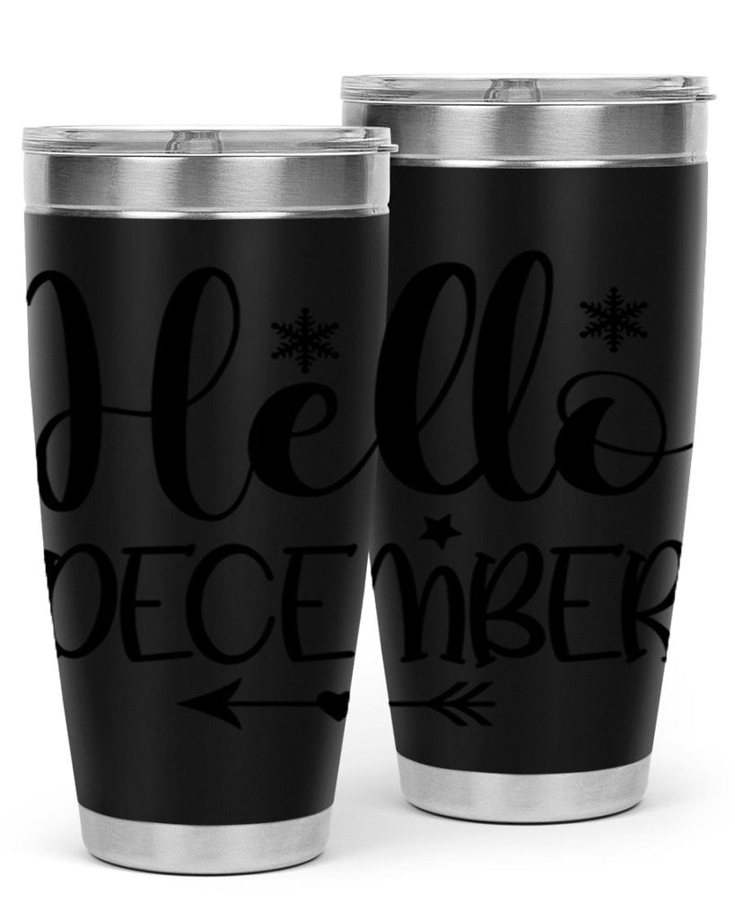 Hello December161#- winter- Tumbler