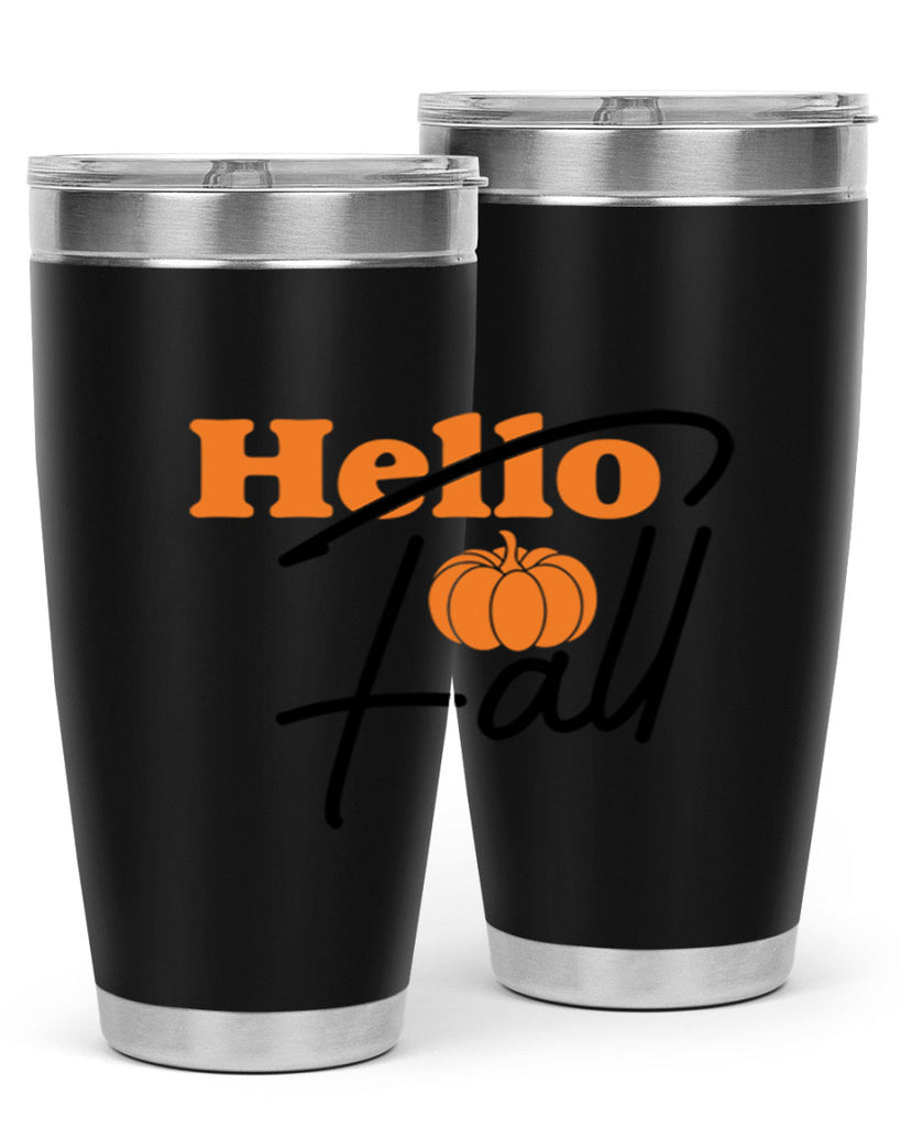 Hello Fall 279#- fall- Tumbler
