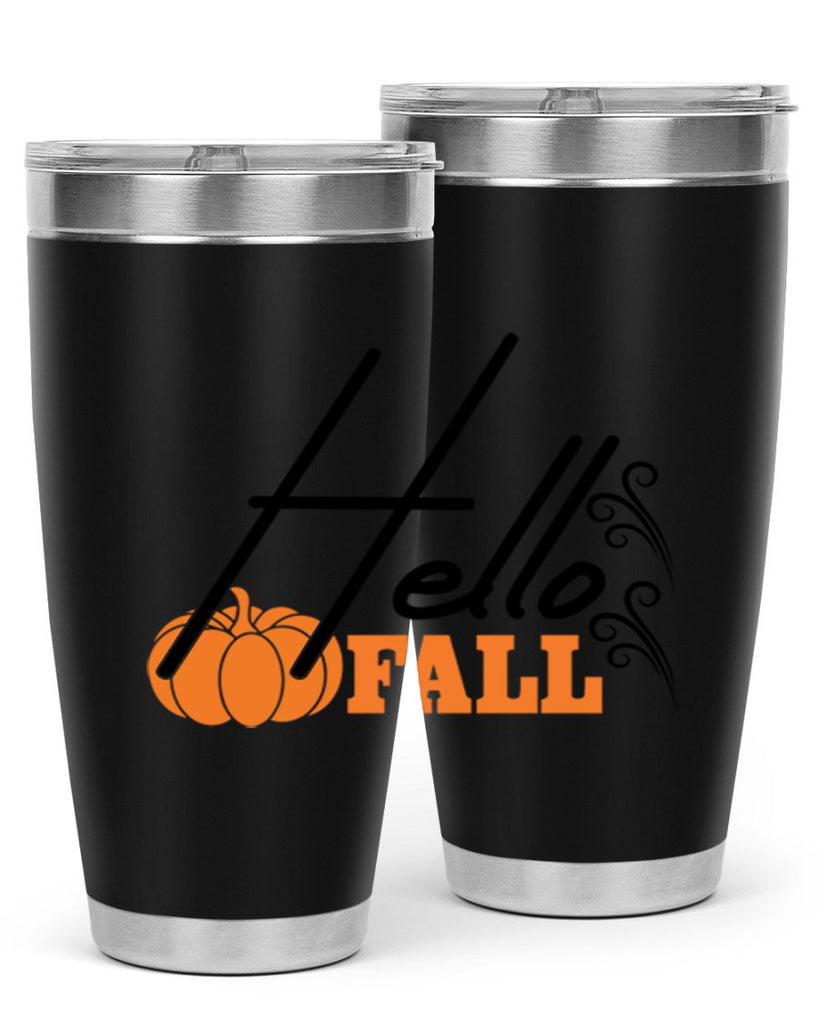 Hello Fall 281#- fall- Tumbler