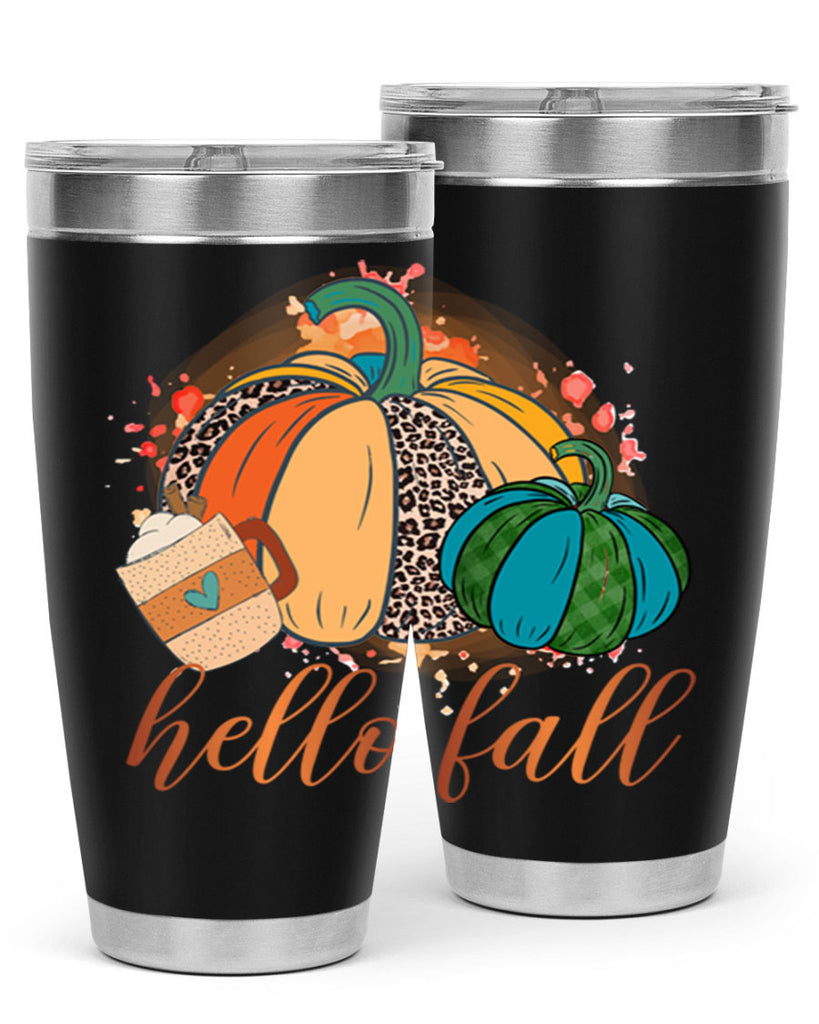 Hello Fall 282#- fall- Tumbler