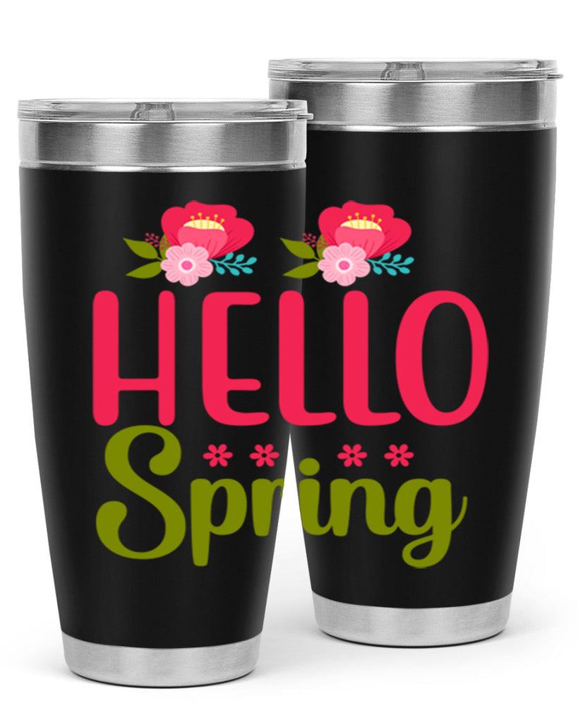 Hello Spring 186#- spring- Tumbler