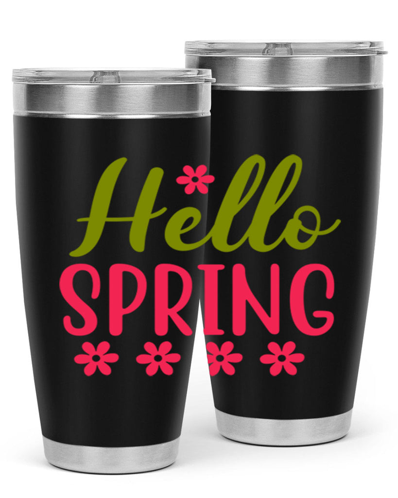 Hello Spring 213#- spring- Tumbler
