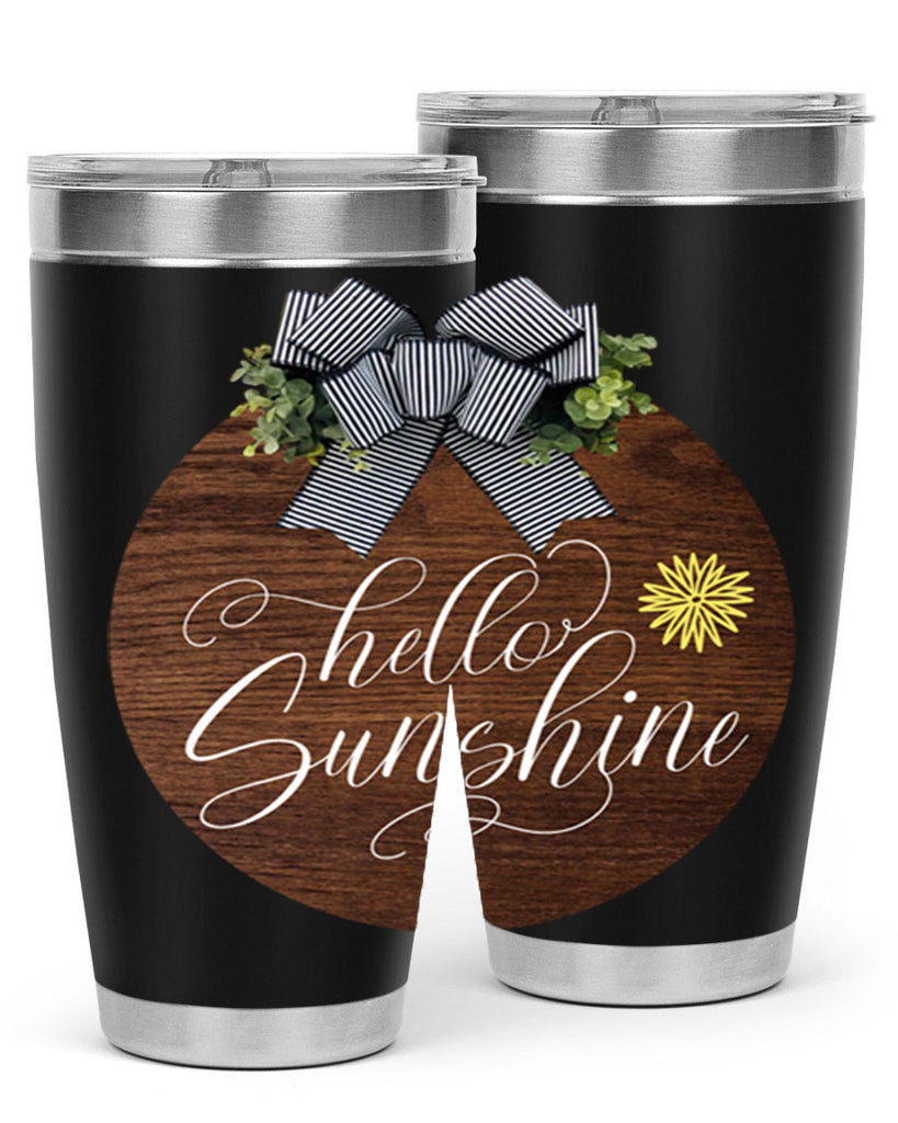 Hello Spring Lettering Mockup200#- spring- Tumbler