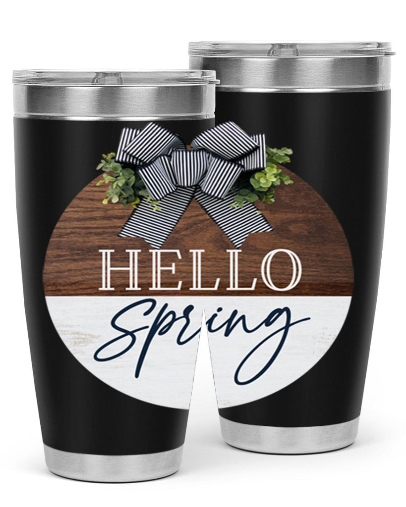 Hello Spring basic Mockup187#- spring- Tumbler