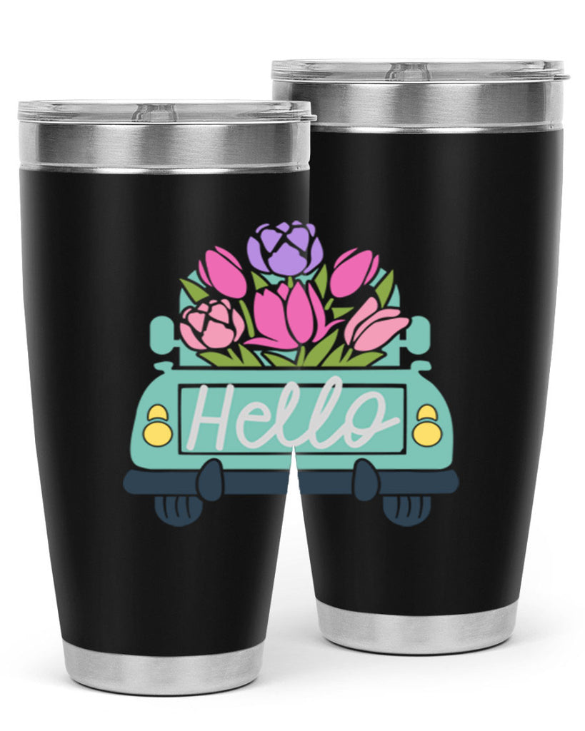Hello Truck218#- spring- Tumbler
