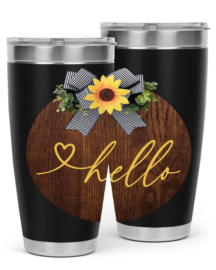 Hello heart Mockup182#- spring- Tumbler