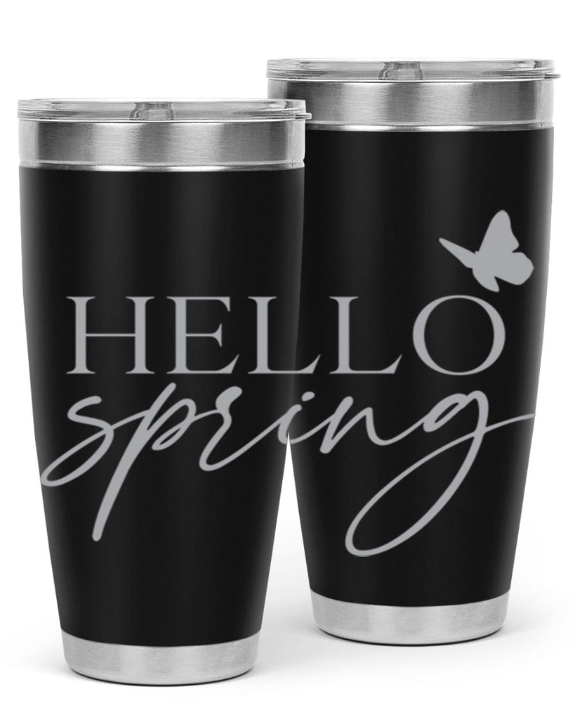 Hello spring butterfly195#- spring- Tumbler